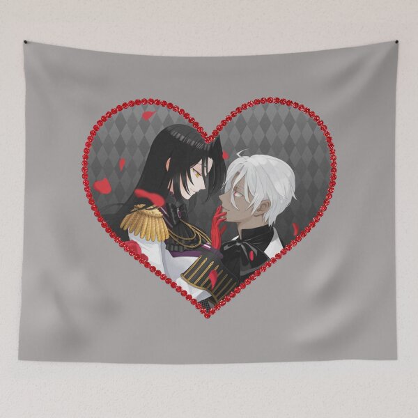 Item preview, The Case Study of Vanitas Anime - Lovers Heart frame designed and sold by creativille.