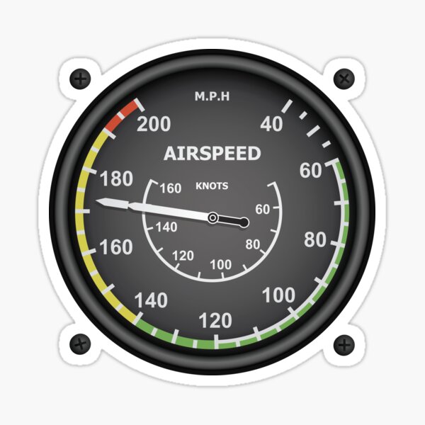 Flight Instruments Stickers | Redbubble