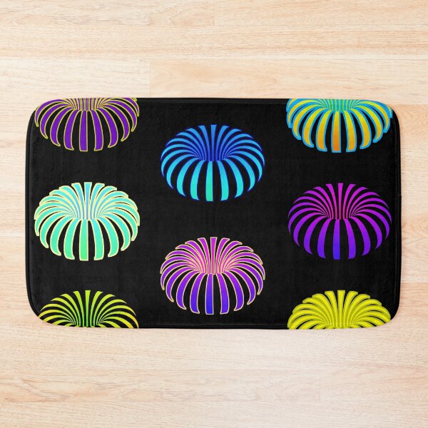 Item preview, Tropical optical illusion sticker magnet mix value pack flower rainbow colorful designed and sold by IMNIUM.