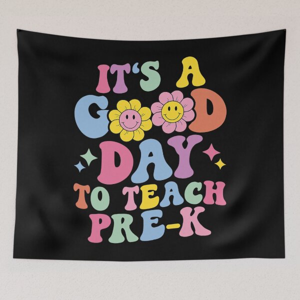 Item preview, It's A Good Day To Teach Pre-k Retro Groovy Teacher designed and sold by quietcongresspe.