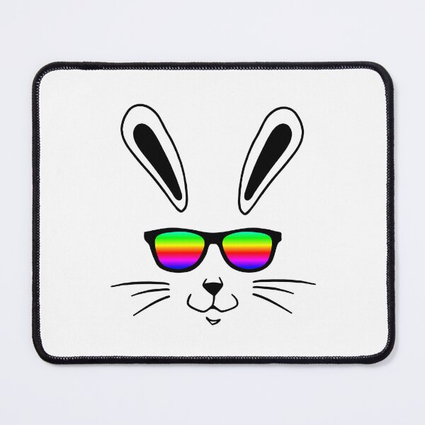 Item preview, Cute Bunny Rabbit Face Tie Dye Gglasses Happy Easter Day designed and sold by Amazing Designs.