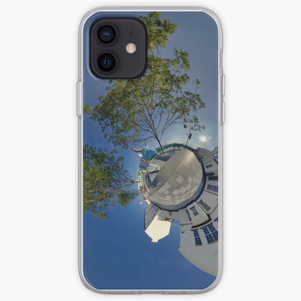 Cow Parade Panorama - Shirt Factory Horn, Derry iPhone Soft Case