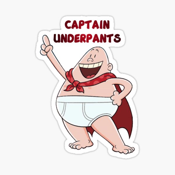 Captain Underpants Stickers for Sale