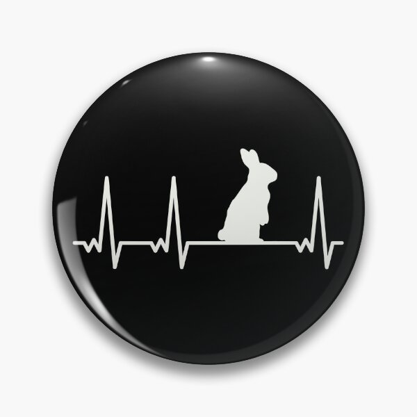 Item preview, Cute Bunny Rabbit Shirt I Bunny Heartbeat designed and sold by Amazing Designs.