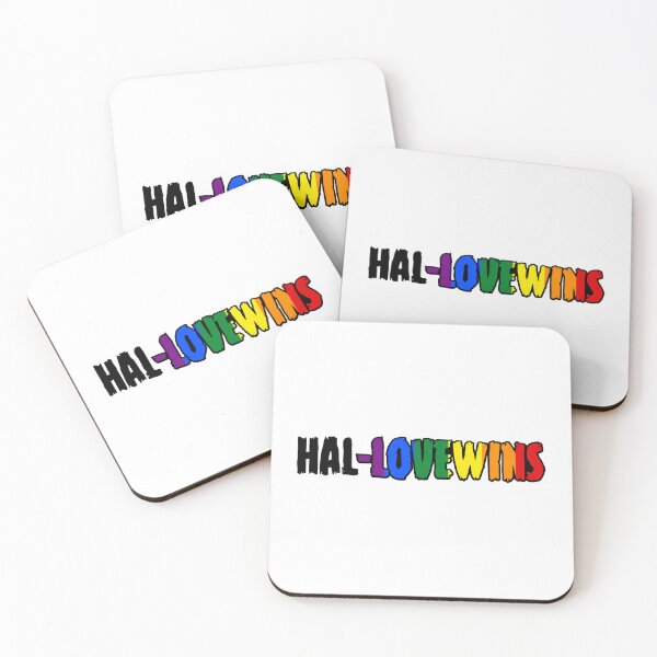 Artikelvorschau, HAL-LOVEWINS, LGBTQA+ Regenbogentext entworfen und verkauft von GCPsycheArt.