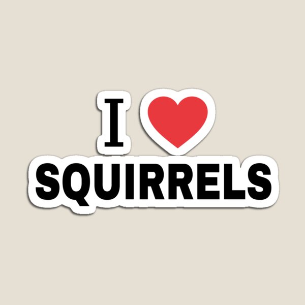 Item preview, I heart squirrels designed and sold by midstuff.