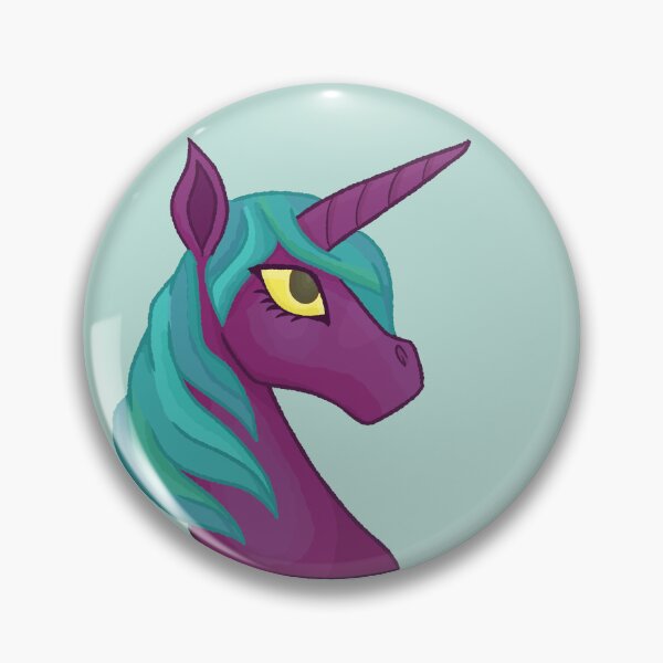 Item preview, Purple Unicorn (Redrawn Version) designed and sold by Quirkball.