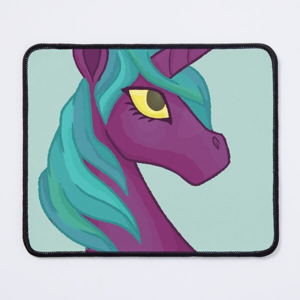 Item preview, Purple Unicorn (Redrawn Version) designed and sold by Quirkball.