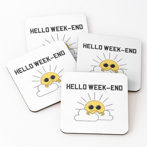 Item preview, Hello weekend designed and sold by Eugenie974.