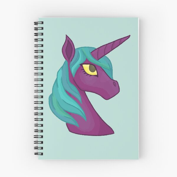 Item preview, Purple Unicorn (Redrawn Version) designed and sold by Quirkball.