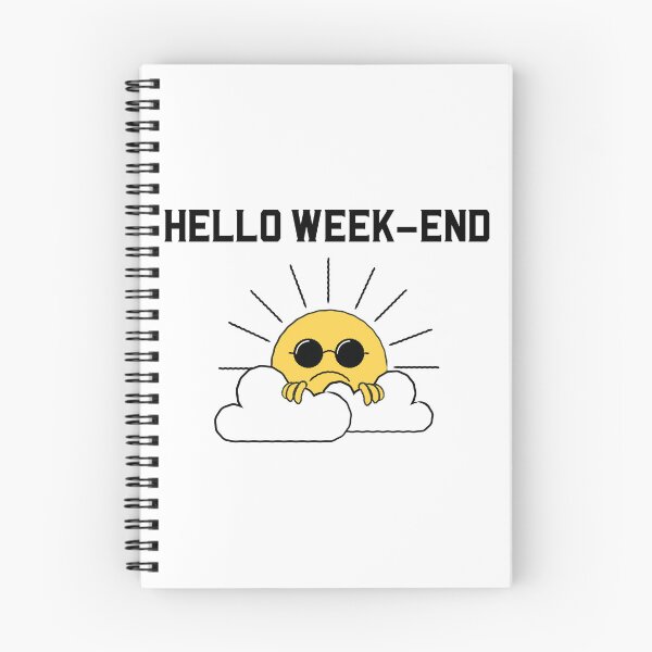 Item preview, Hello weekend designed and sold by Eugenie974.
