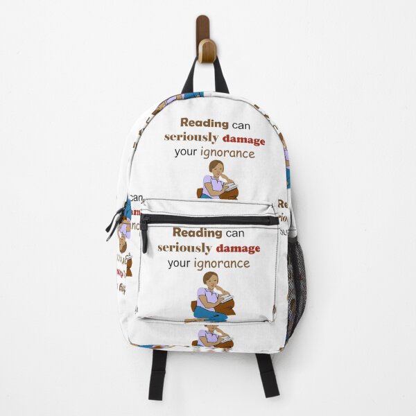Item preview, Reading Can Seriously Damage Your Ignorance designed and sold by ninasilver.