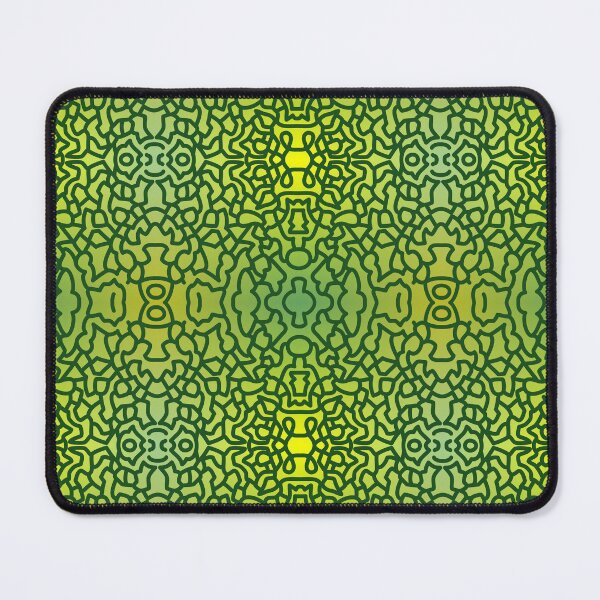 Artikelvorschau, Iguana Lines Dark Green Lines on Lemon Lime Fade Repeat 5748 entworfen und verkauft von Art in My Loft.