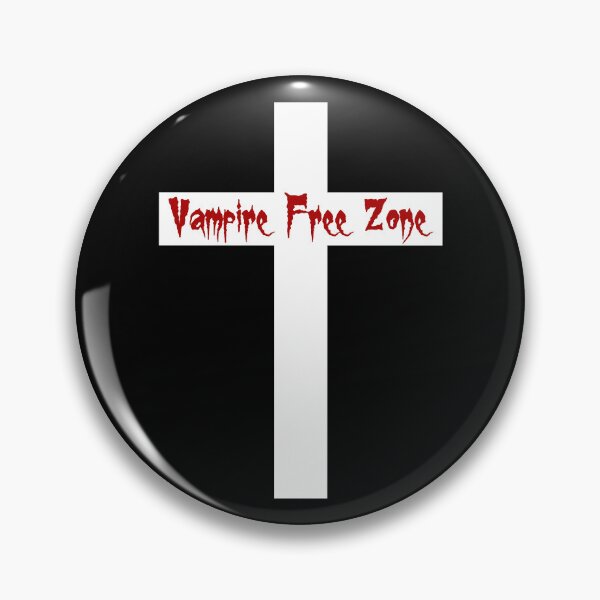 Item preview, Vampire Free Zone for Halloween designed and sold by HalloweenThings.