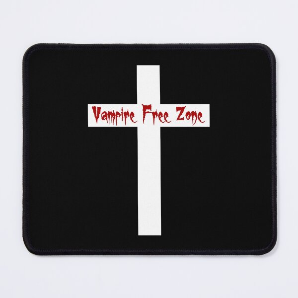 Item preview, Vampire Free Zone for Halloween designed and sold by HalloweenThings.