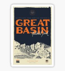 Great Basin National Park Nevada Vintage Travel Decal Sticker