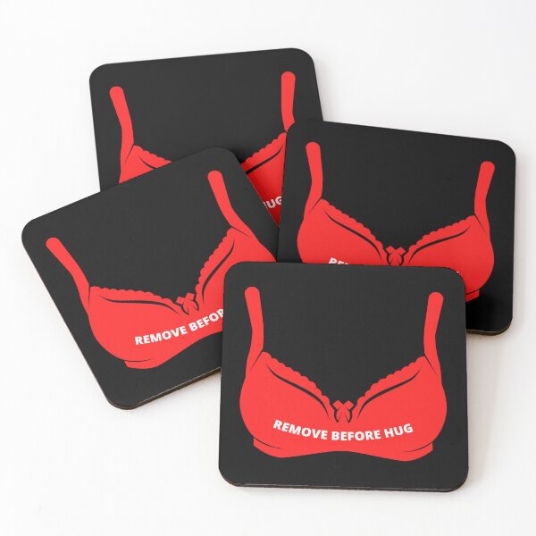 Item preview, Remove before hug - Red bra designed and sold by Coffee Lifestyle.