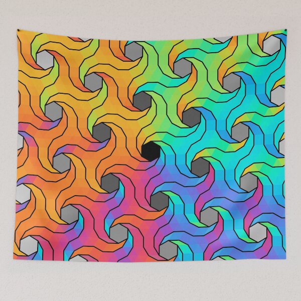 Item preview, Thin Rainbow Triskelions designed and sold by Girih.