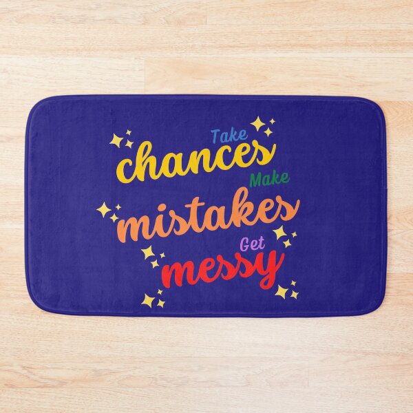 Item preview, Take Chances Make Mistakes Get Messy Motivation Quotes designed and sold by ImaginedCo.