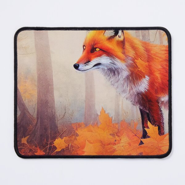 Item preview, Intense Fox Prowling the Autumn Forest designed and sold by Staibshine.