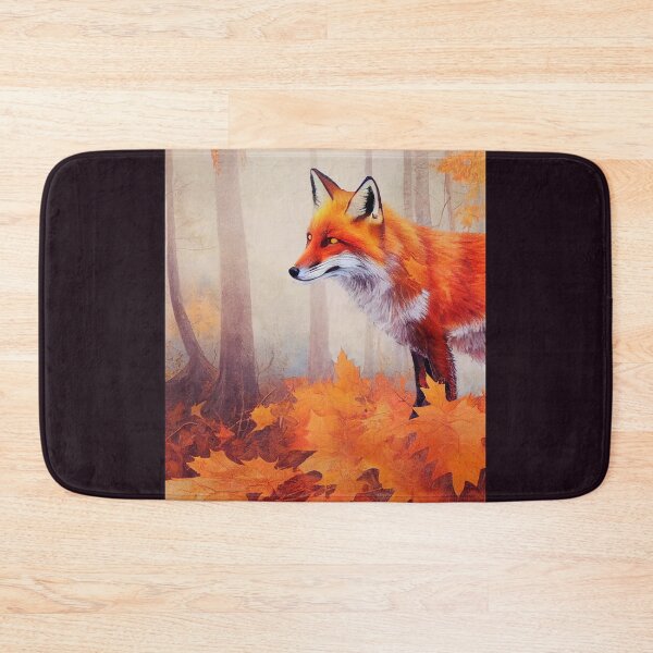 Item preview, Intense Fox Prowling the Autumn Forest designed and sold by Staibshine.
