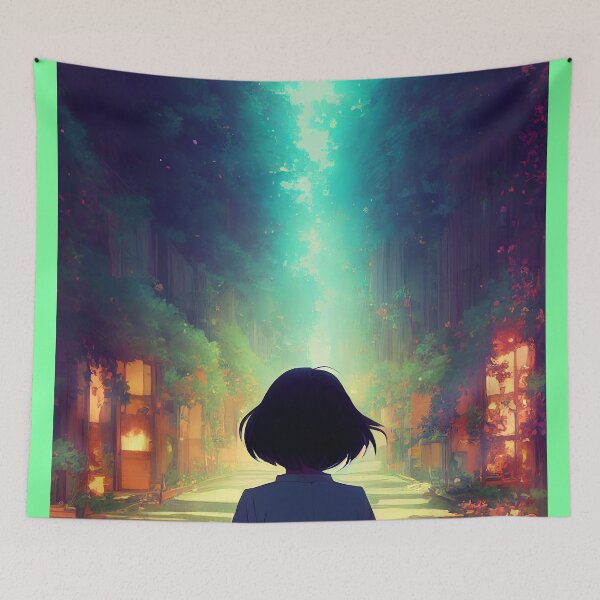 Item preview, Serene Path of the Whispering Woods designed and sold by KungFuChaos.