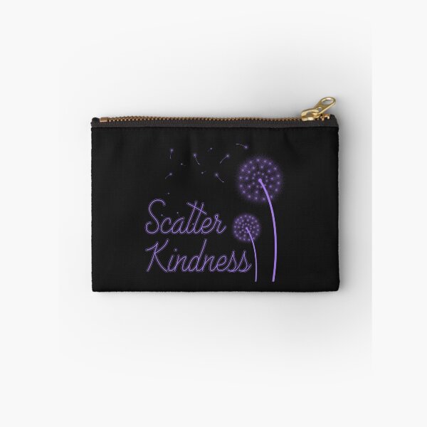 Item preview, Purple Scatter Kindness Dandelions designed and sold by HappyLifeCreate.