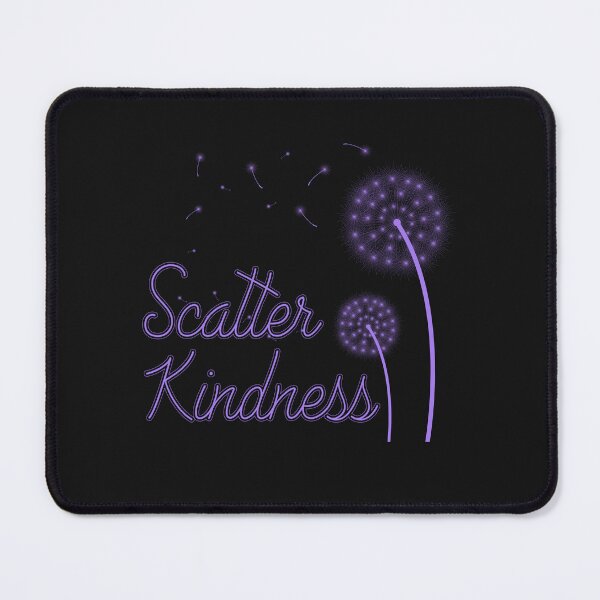 Item preview, Purple Scatter Kindness Dandelions designed and sold by HappyLifeCreate.