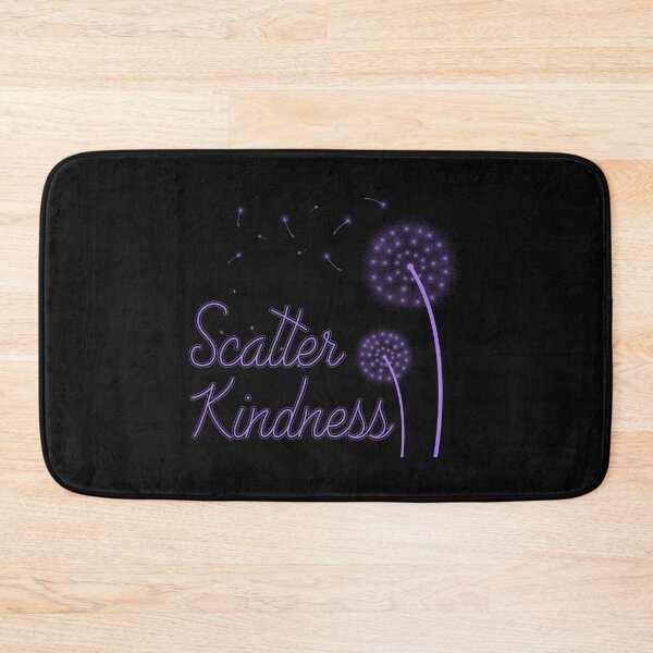 Item preview, Purple Scatter Kindness Dandelions designed and sold by HappyLifeCreate.