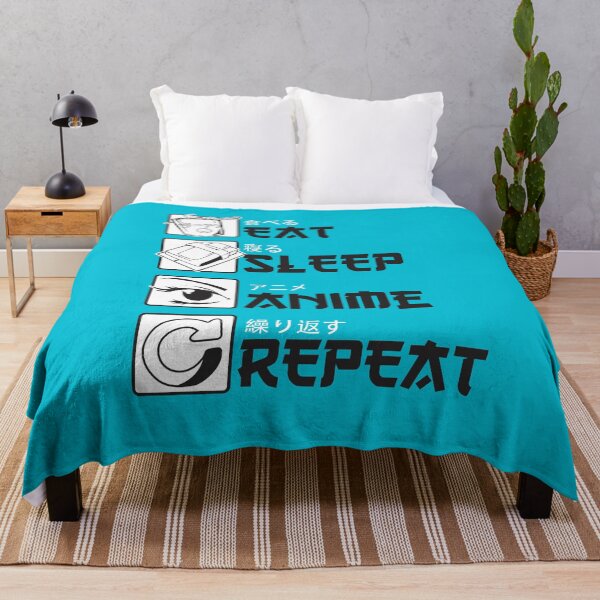 Item preview, Eat, Sleep, Anime and Repeat designed and sold by bennetthuskers.