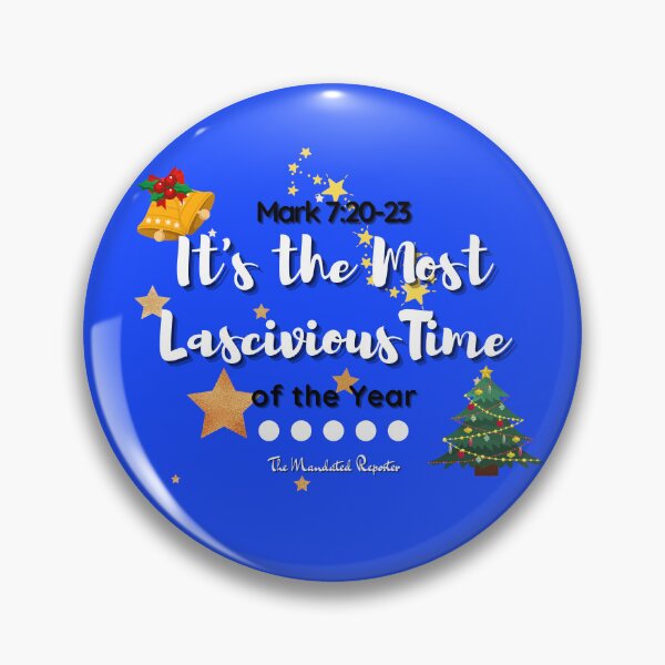 Item preview, It's the Most Lascivious Time of the Year - Blue designed and sold by TheReporter1.