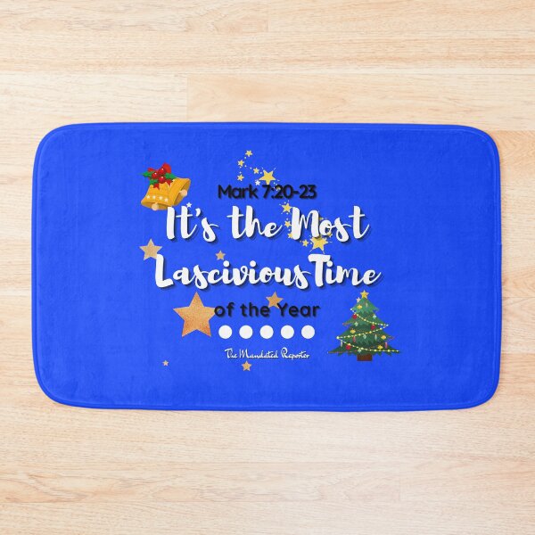 Item preview, It's the Most Lascivious Time of the Year - Blue designed and sold by TheReporter1.