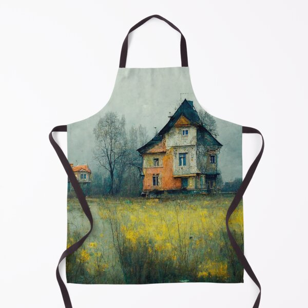 Item preview, Looking across flowers field old rustic house designed and sold by RileyKyler.