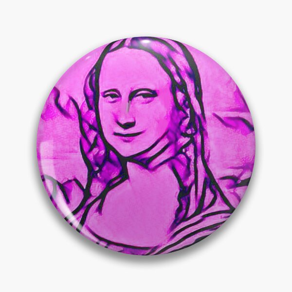 Item preview, "Mona Lisa (47)" an iconic Renaissance painting reimagined. designed and sold by thalasson.