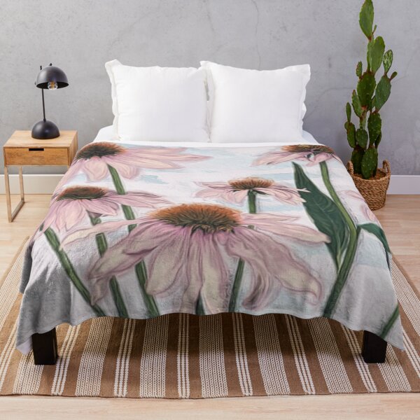Item preview, Classic Watercolor Pink Daisies designed and sold by HappyLifeCreate.
