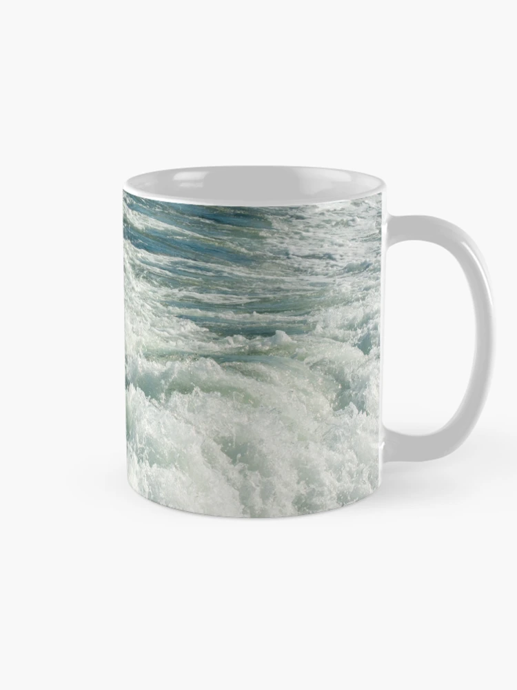 Thumbnail 3 of 6, Coffee Mug, Abstract Waves designed and sold by Ruth Curtis.