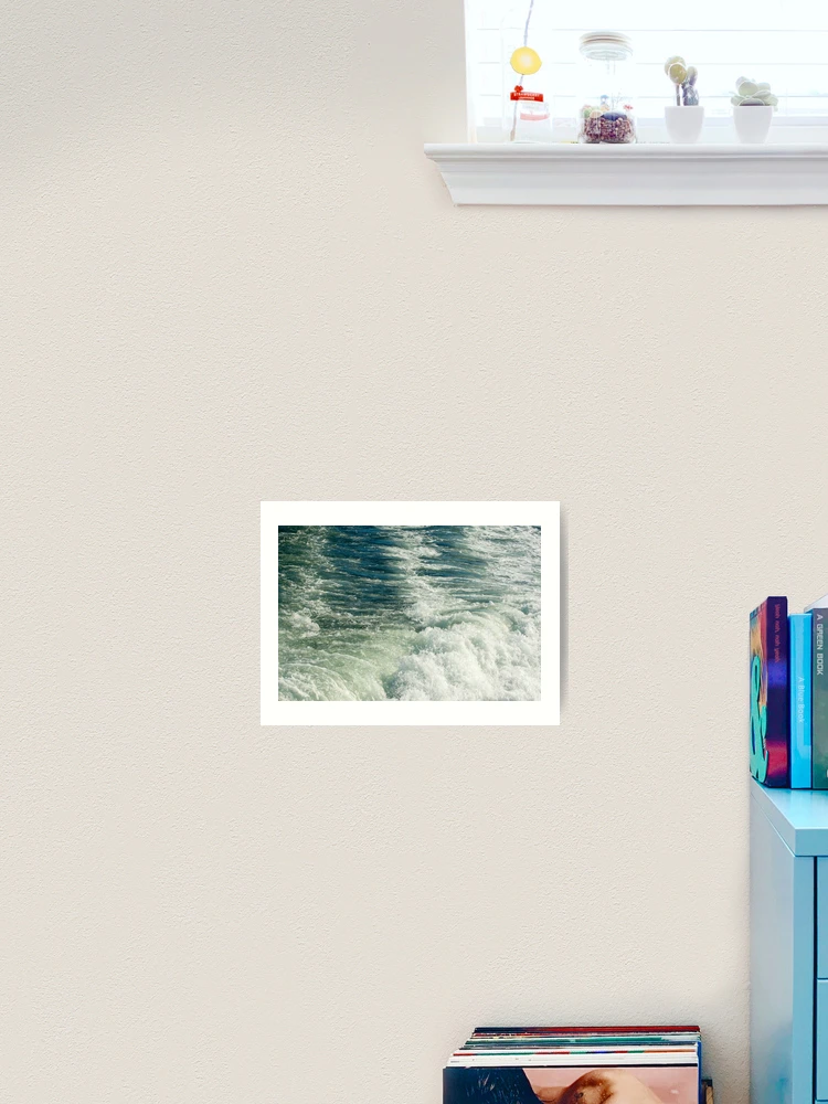 Thumbnail 2 of 3, Art Print, Abstract Waves designed and sold by Ruth Curtis.