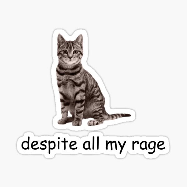 Item preview, nick cage cat designed and sold by Jit Emporium.