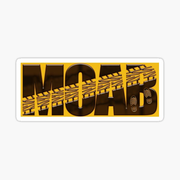 Moab, UT Adventure Sticker