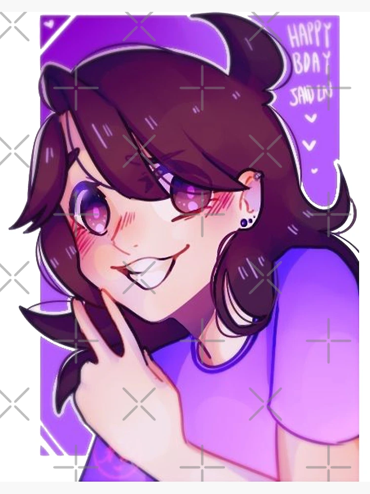 jaiden animations Art Board Print for Sale by Design_ Mart