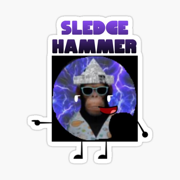 "Sledgehammer" Sticker for Sale by Jackthebeast Redbubble