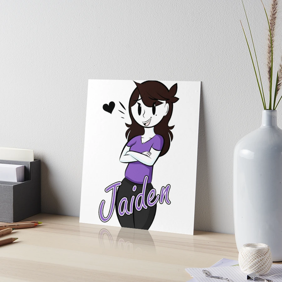 jaiden animations (2) Art Board Print for Sale by Kaliadesign