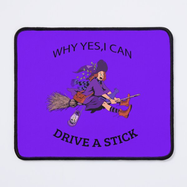Item preview, Why Yes, I can Drive A Stick Funny Halloween Gift Tee T-Shirt designed and sold by ANDREW-DESIGN.