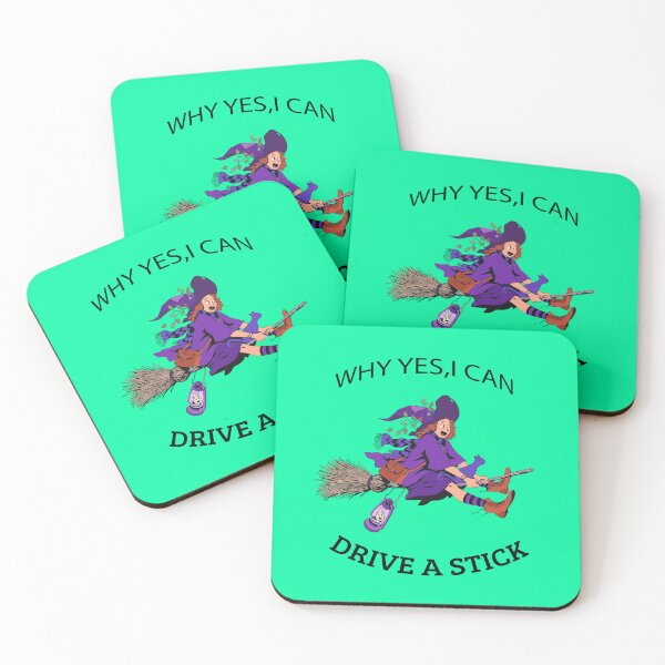 Item preview, Why Yes, I can Drive A Stick Funny Halloween Gift Tee T-Shirt designed and sold by ANDREW-DESIGN.