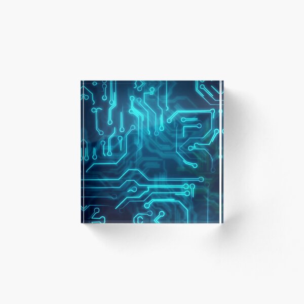 Artikelvorschau, Abstrakte elektronische Schaltungen entworfen und verkauft von Lorets-Designs.