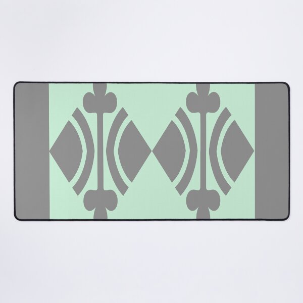 Item preview, Art Deco in Mint Green and Grey designed and sold by Karen Thomson.