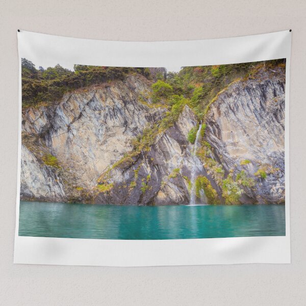 Item preview, Waterfall Wanaka Lake New Zealand designed and sold by PhotoArt by Joan Carroll.