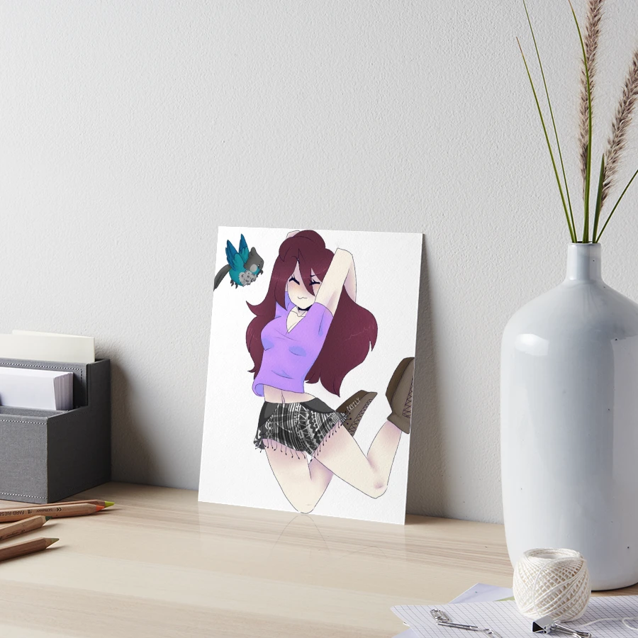 Jaiden Animations Ari Fanart | Art Board Print