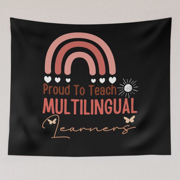 Item preview,  proud to teach multilingual learners designed and sold by MouDantArts.