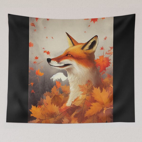 Item preview, Crafty Fall Fox designed and sold by Staibshine.